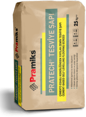 PRATECH ® SL500 Çimento Esaslı Kendiliğinden Yayılan Tesviye Şapı ( Güncellendi )
