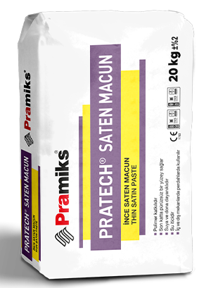 PRATECH®Çimento Esaslı İnce  Saten Macun