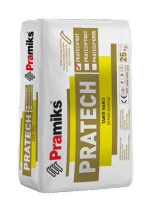 PRATECH ® RP90T Yüzey Düzeltme İnce Tamir Harcı  ( Güncellenen )