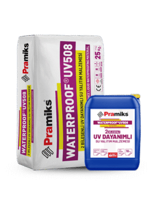 WATERPROOF ® UV508 Çimento Esaslı İki Bileşenli UV Dayanımlı Su Yalıtım Malzemesi ( Güncellendi )