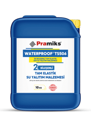 WATERPROOF ® TS506 Çimento Esaslı İki Bileşenli Tam Elastik Su Yalıtım Malzemesi ( Güncellendi )